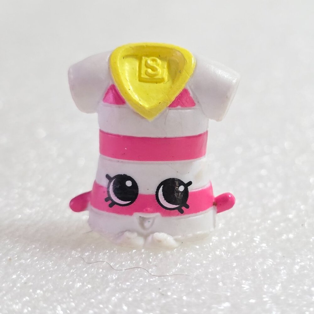 Shopkins Bop Top Pink & White Striped Fashion Spree 1" Moose Enterprise‎